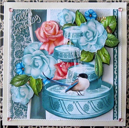 Beautiful Water Fountain by Wendy De Winter