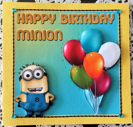 minion birthdayyy by Wendy De Winter