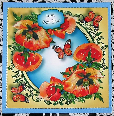 Pretty Red Poppies - Watercolour Wonder by Wendy De Winter