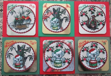 AUSTRALIAN CHRISTMAS TOPPERS by Wendy De Winter