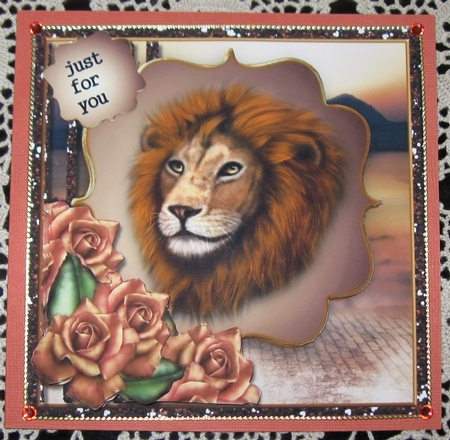 Beautiful Lion Mini Kit by Wendy De Winter