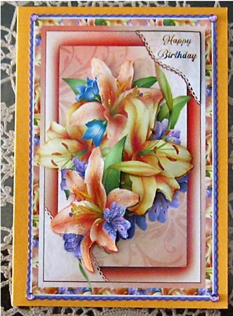 Beautiful Downton Lilies by Wendy De Winter
