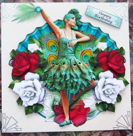 Feathers and Roses 2 by Wendy De Winter