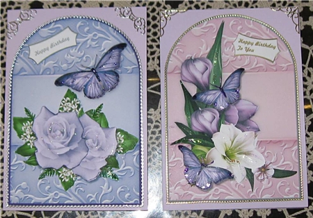  4 Beautiful Arch Toppers Kit by Wendy De Winter