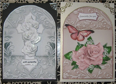  4 Beautiful Arch Toppers Kit by Wendy De Winter