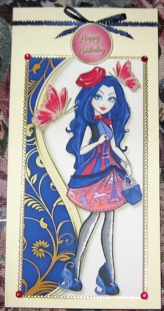 DL. Pretty Teens Card Front 3 by Wendy De Winter