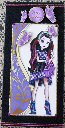 DL. Pretty Teens Card Front 4 by Wendy De Winter