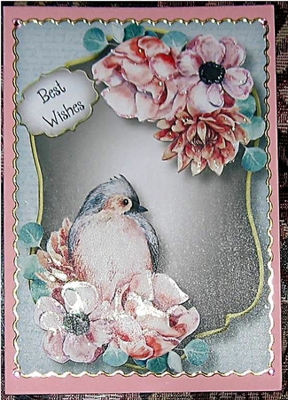 Beautiful Bird & Blooms A5 by Wendy De Winter