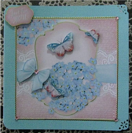 Flowers and Butterflies 3 by Wendy De Winter