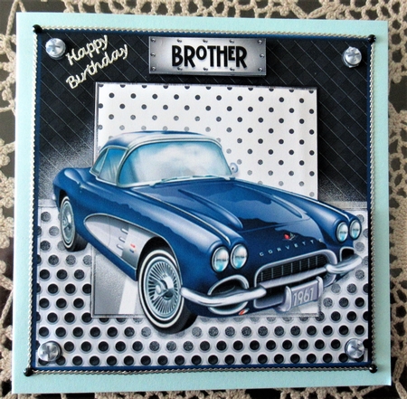 Car Series - Card Topper - Sports by Wendy De Winter
