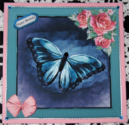 Butterfly Beauty - Blue by Wendy De Winter