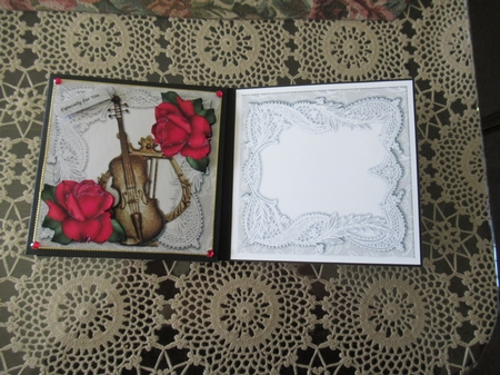  Insert lace Topper by Wendy De Winter