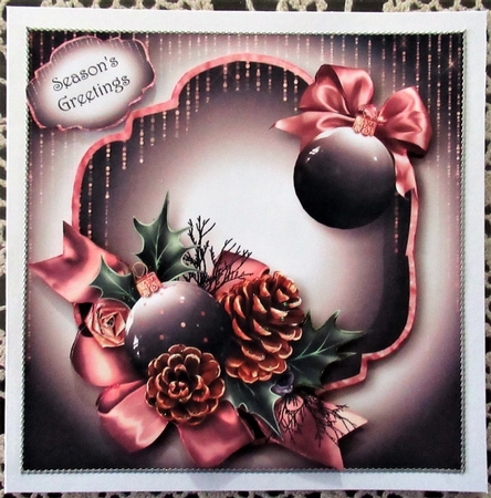 Rose Gold Christmas 2 by Wendy De Winter