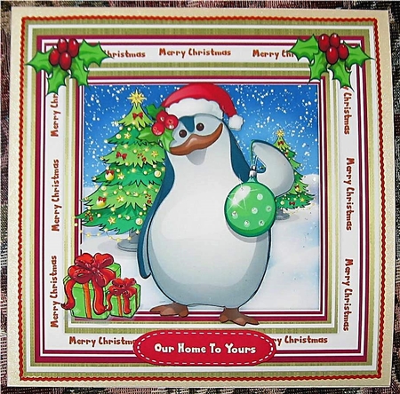  Penguins Bauble  by Wendy De Winter