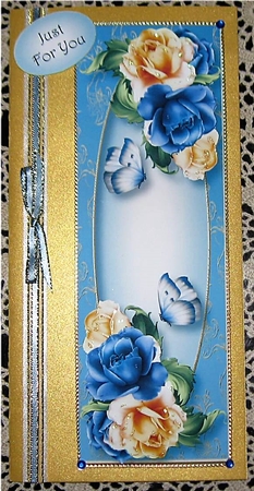 Lge DL Sunkissed Myra Roses by Wendy De Winter