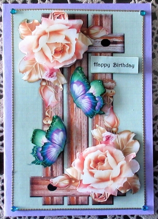Trellis & Roses by Wendy De Winter
