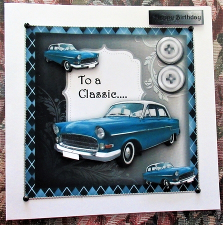 Male Card To A Classic 1 by Wendy De Winter