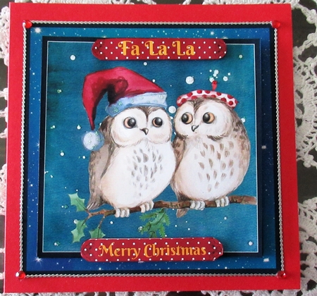 Hooting Great Christmas Owls by Wendy De Winter