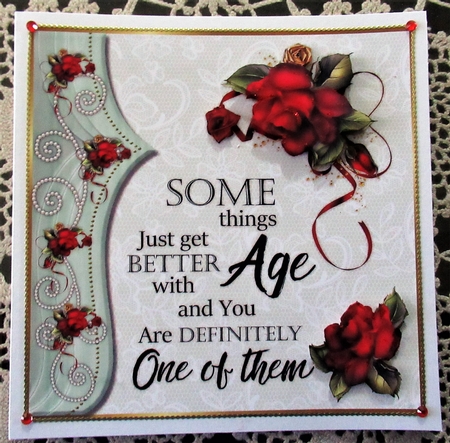 Birthday Wishes 2 Quick Card  by Wendy De Winter