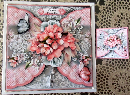 Flora And Lace Cherry Blossom by Wendy De Winter
