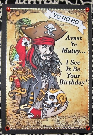 Avast Ye Matey Birthday by Wendy De Winter