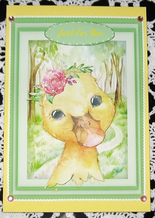 Cute Little Duckling  by Wendy De Winter