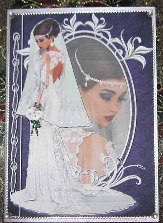 Beautiful Bride Fashion Reflection by Wendy De Winter