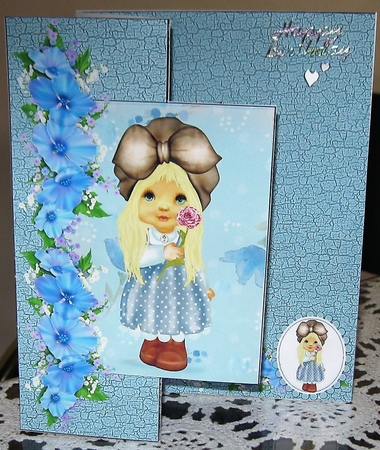 little cutie fold back sheet by Wendy De Winter