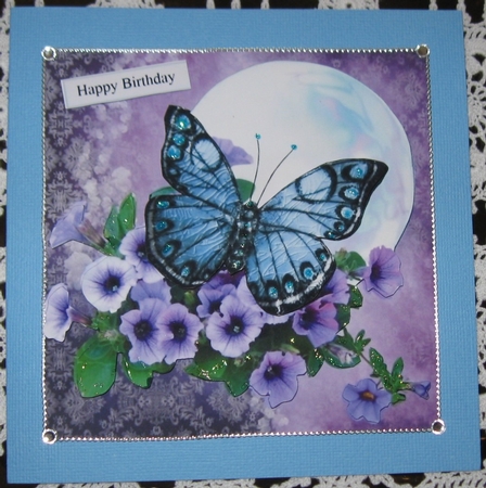 Butterfly Flowers Mini Kit by Wendy De Winter