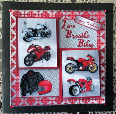 Live, Breathe, Bikes - Card Mini Kit by Wendy De Winter