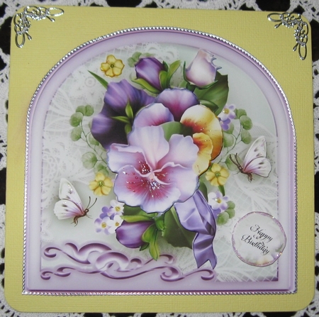 Pansy Bouquet Mini Kit by Wendy De Winter