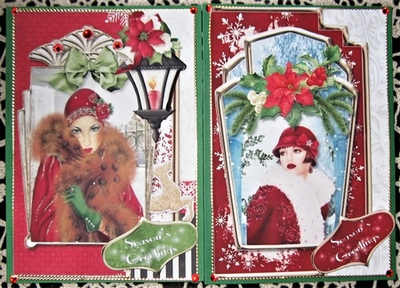 Deco the Halls 6x6 & 6x4 Cards Bumper Kit by Wendy De Winter