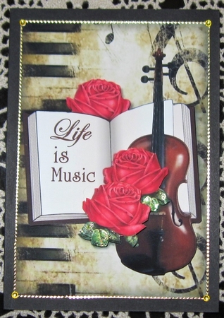 Step By Step Antique Roses Life is Music by Wendy De Winter