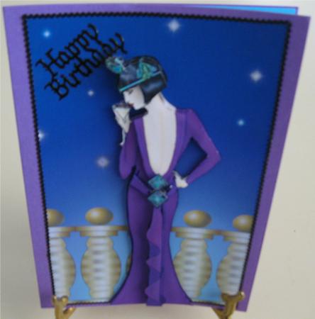 Art Deco Girl 2 by Wendy De Winter