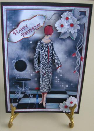 1920's Black and Red Fashion Show by Wendy De Winter