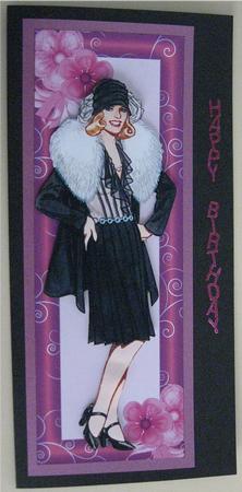 Large Dl Elegant Lady 2 by Wendy De Winter