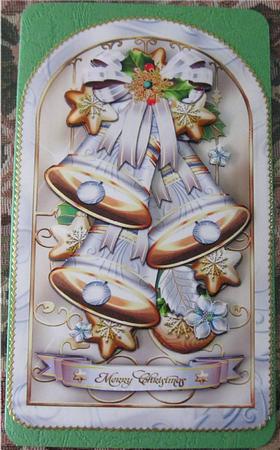 Winter Christmas Vintage Jingle Bells by Wendy De Winter