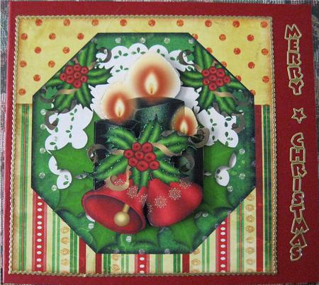 Country Christmas Candles 2 by Wendy De Winter