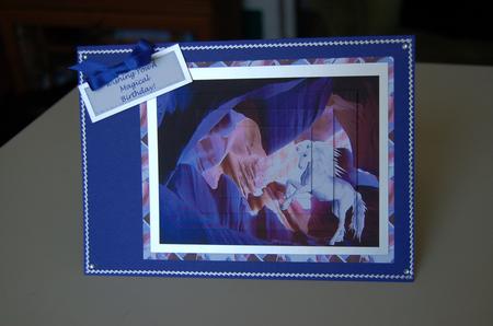 Birthday Wishes from the Magic Unicorn Slot Canyon Usa by Wendy Foden