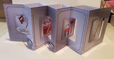 3D DIY Handyman Tools Accordion Swing Card Featured Gallery Photo