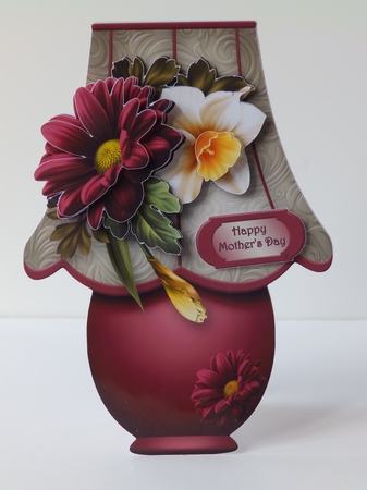 Spring Posy - Lamp Card Mini Kit by Wendy Ford