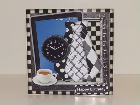Male card Tablet & Office by Wendy Ford