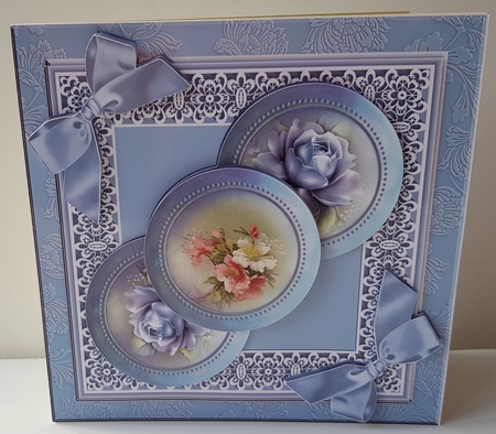 Floral blue by Wendy Ford