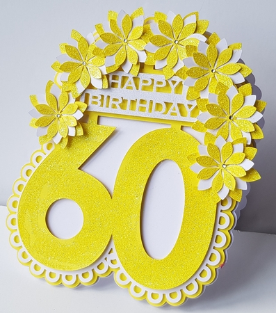 Birthday 60th Sister TF0169, All formats by Wendy Ford