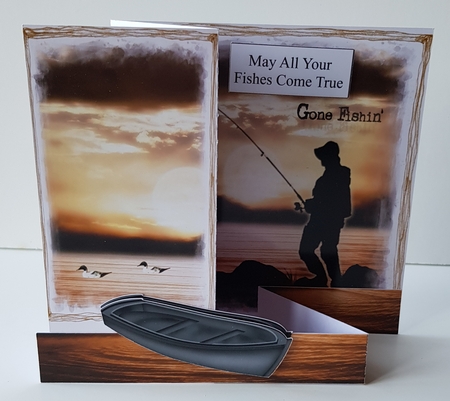 Z Fold Fishing Including Template by Wendy Ford