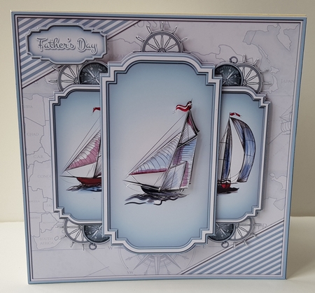 Sail 8x8 4 Page Mini Kit by Wendy Ford