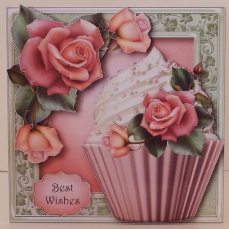 Downton Rose Cupcake Mini Kit by Wendy Ford