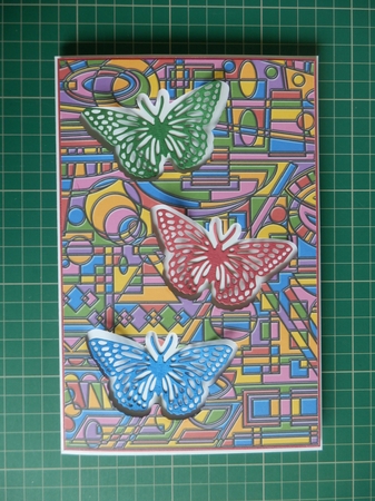 Doodle Paper 1 - Rainbow Colours Embossed Featured Gallery Photo