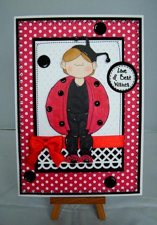 Lady Bug Doodles Digital Stamp by Wendy McGlinchey