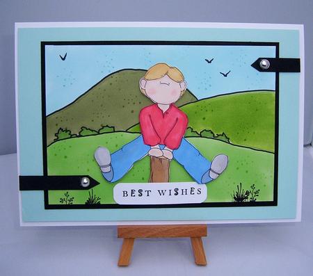 Leapfrog Doodles Digital Stamp by Wendy McGlinchey